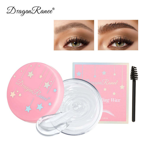 Crema Modeladora De Cejas N, Gel Transparente, Pegamento Par