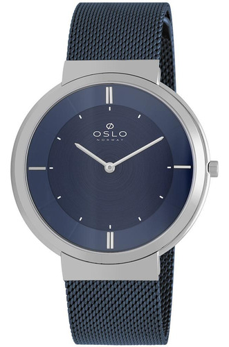 Relógio Oslo Masculino Ref: Omtsss9t0018 D1dx Slim Mesh