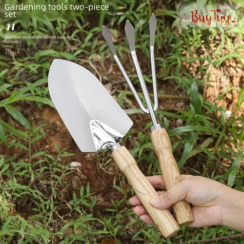 Set De Jardinería En Miniatura Log Color, Shovel Boy, Tamaño