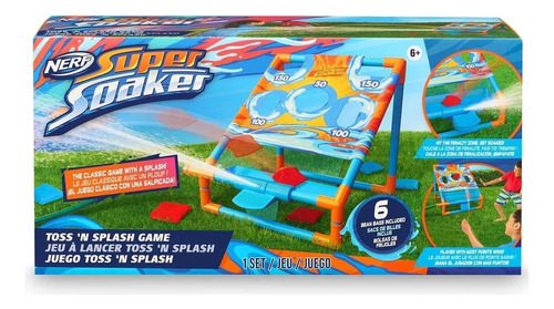 Lanzador De Agua Juego Puntería Tiro Al Blanco Nerf 