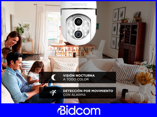 Kit X2 Cámaras De Seguridad Gadnic Full Hd 1080p Funcion App