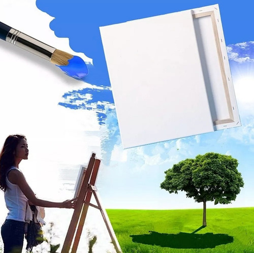 Set 4 Bastidores Para Pintar Lienzo 20x30 30x40 40x50 50x60