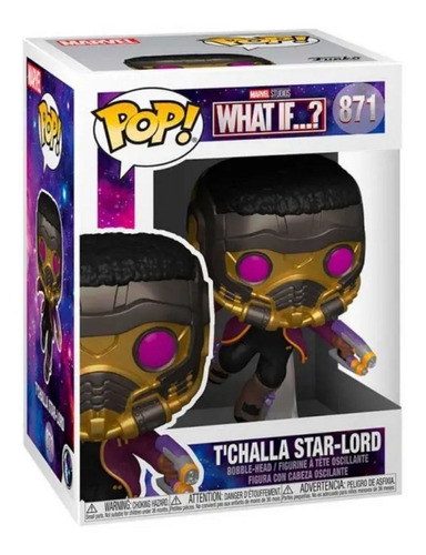 Funko Pop Marvel: What If? - T Challa Star Lord #871