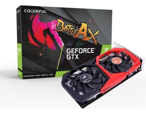 Placa de video Nvidia Colorful  GeForce GTX 16 Series GTX 1650 GEFORCE GTX 1650 NB 4G-V 4GB