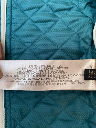 Chaleco Massimo Dutti Talla Medium (Usado)
