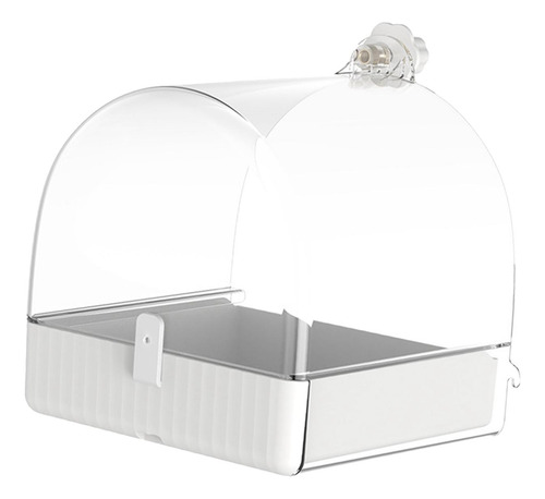 Jaula De Baño Para Pájaros, Jaula Transparente Para