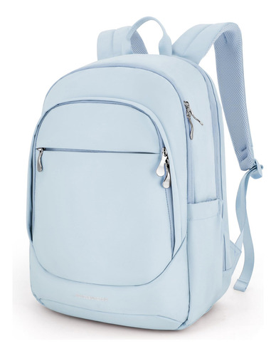 Mochila Ligera Para Portátil De Viaje De 15,6 Pulgadas Con C