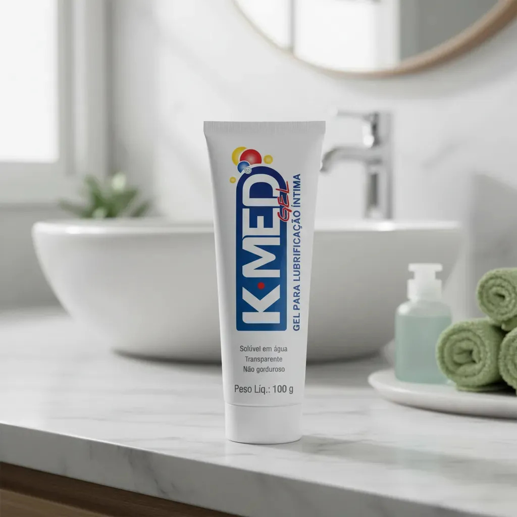 K med Gel Lubrificante Íntimo 100g Sabor Sem sabor Deslizamento Fácil E Suave