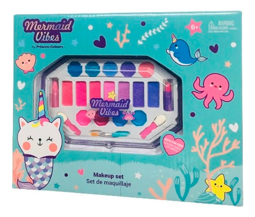 Set Maquillaje Unicornio Infantil Pupa Mermaid Caja 1 5666 