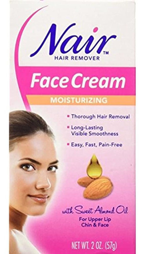 Nair Hair Remover Face Cream 2 Onzas (59 Ml) (paquete De 3)