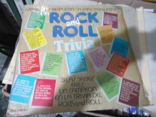 Rock And Roll Trivia Vol.1 Varios Artistas Lp