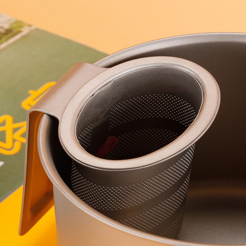 Colador De Té De Titanio Infusor De Té De Malla Extrafina