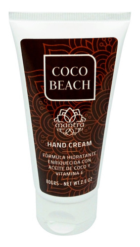 Mantra Crema De Manos Coco Beach 80 Grs