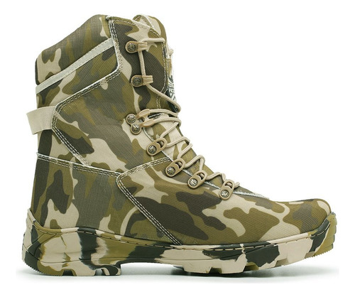 Bota Camuflada Multican Acero Tiger