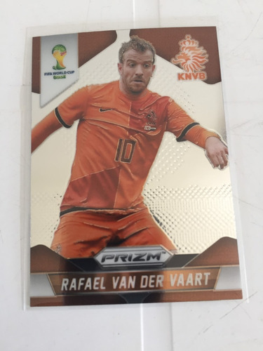 Rafael Van Der Vaart Tarjeta Prizm Mundial Brasil 14