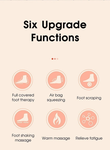 Masajeador Shiatsu 4d Pies Con Calor Nuevo Terapia Para Pies