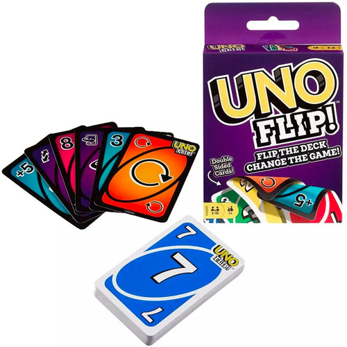 Juego De Cartas Uno Flip Mattel