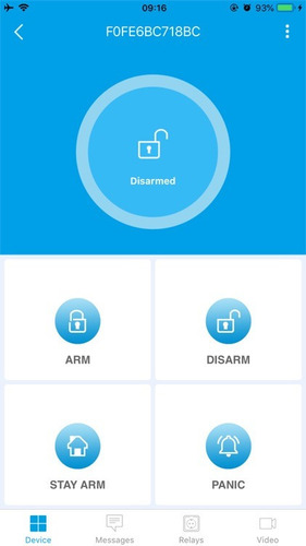 Kit Alarma Domiciliaria Inalambrica 4 Sensores Wifi Cuota