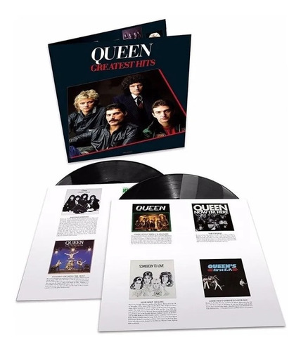 Queen Greatest Hits Lp 2vinilos180grs.import.nuevo En Stock