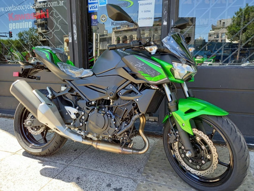 Kawasaki Z400 Okm 2021 Verde Pocas Unidades Cordasco