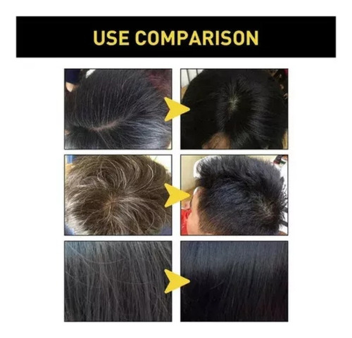 2 Unidades De Shampoos Instantâneos Para Tingir Cabelos