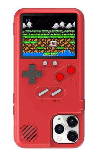 Funda Game Boy Con Pantalla De Colores Para iPhone 11 12 13