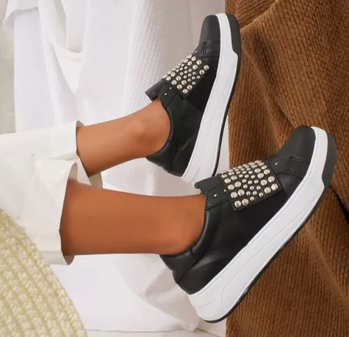 Zapatillas Urbanas Mujer Tachas