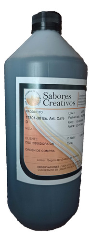 Esencia Artificial De  Café 1 Ltr.-sabores Creativos