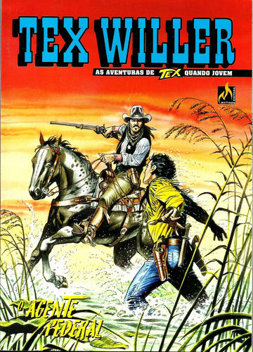 Tex Willer - 018 (as Aventuras De Tex Quando Jovem) (complete Sua Coleção) (Usado)