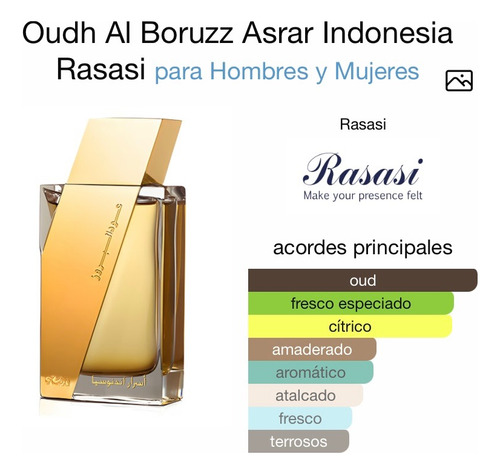 Perfume Rasasi Asrar Indonesia En 2ml !! Leer Descripción !