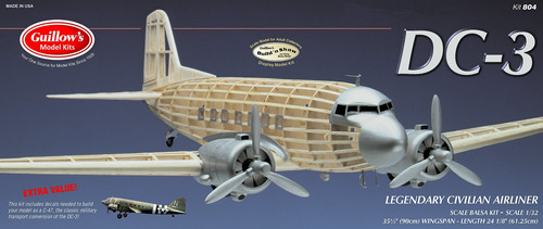 Guillow's Dougla Dc-3 Kit Modelo