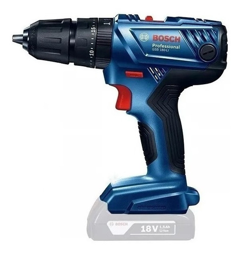 Atornillador C/ Percutor 18v Bosch Gsb 180-li S/bat Y Carg.