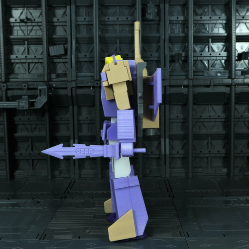 Transformers - Blitzwing G1 - Articulado - 3d.proyectando