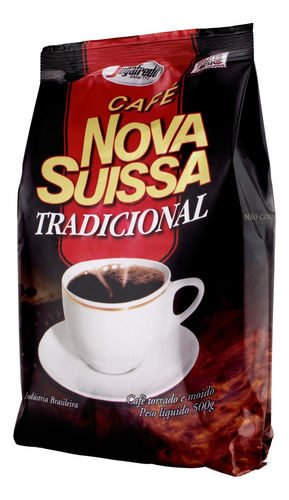 Café Torrado e Moído Tradicional Nova Suissa Pacote 500g