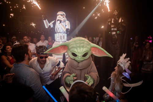 Show Star Wars Fiestas 15años Casamientos Eventos Robot Led 