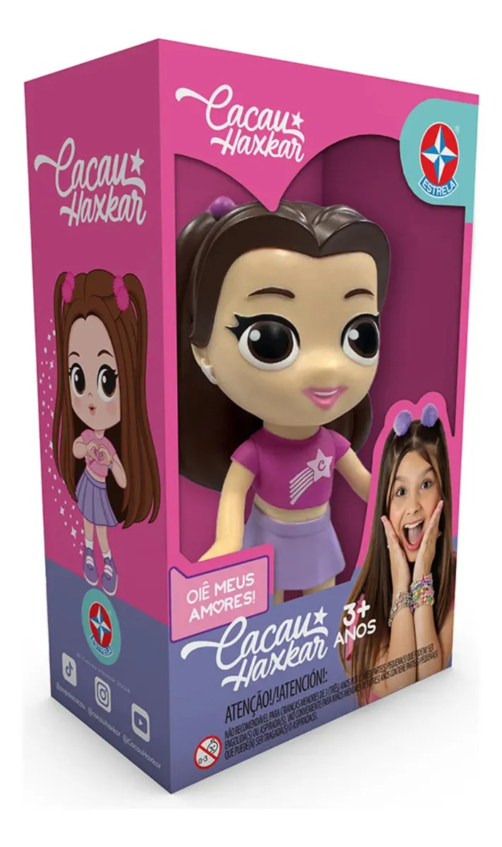 Boneca Cacau Haxkar - Brinquedos Estrela