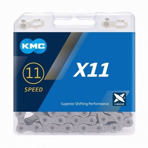 Cadena Kmc X11v. Gray/gray . 118 Eslabones Ultima Generacion