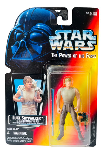 Star Wars Potf Naranja Luke Dagobah