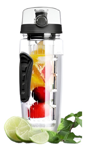 Fruta 1000ml Infusión Infusión Botella De Agua Plástica Depo