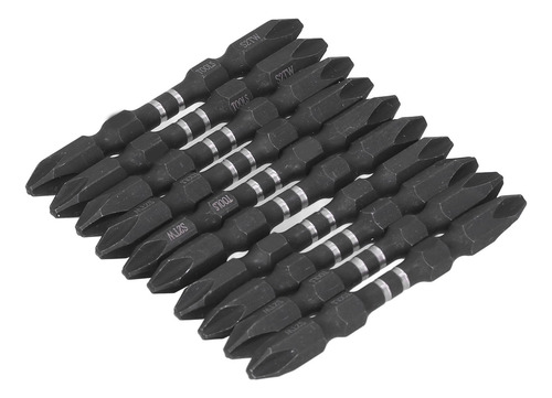 Broca De Destornillador Con Vástago Hexagonal, 10 Unidades,