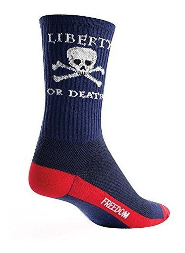 Calcetines De Ciclismo - Running Sockguy Crew 6in Liberty