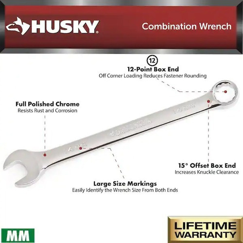 Juego De 24 Llaves De Combinacion Husky, Std Y Mm (Usado)