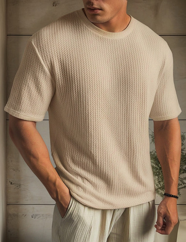 Playera Básica Lisa Hombre