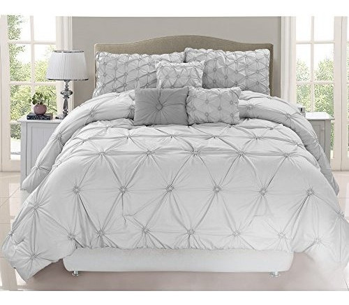 Colección Safdie Y Co Chateau 7 Pieza Comforter Set Fullquee