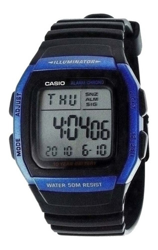 Reloj Casio Hombre W-96h-2a Sumergible Original