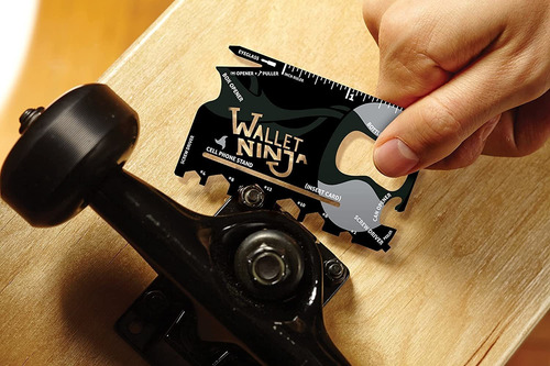 Billetera Ninja 18 En 1, Herramienta De Tamaño Tarjeta De Cr