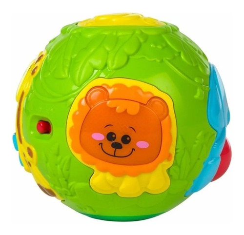 Imagen 3 de 8 de Pelota Didactica Jungla Original Winfun 0778-nl Educando