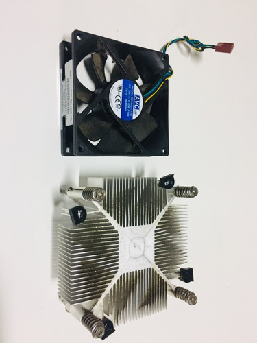 Fan Cooler C Dissipador P Pc Avc 80x25mm 12v Ds08025t12u