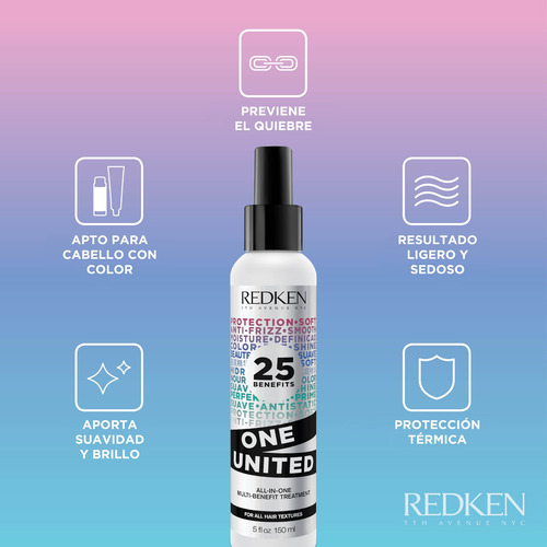 Imagen 2 de 4 de Spray Multibeneficios One United Redken
