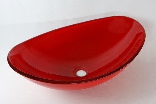 Cuba Canoa Oval 40x30cm Sobrepor Lavabo Banheiro Cores